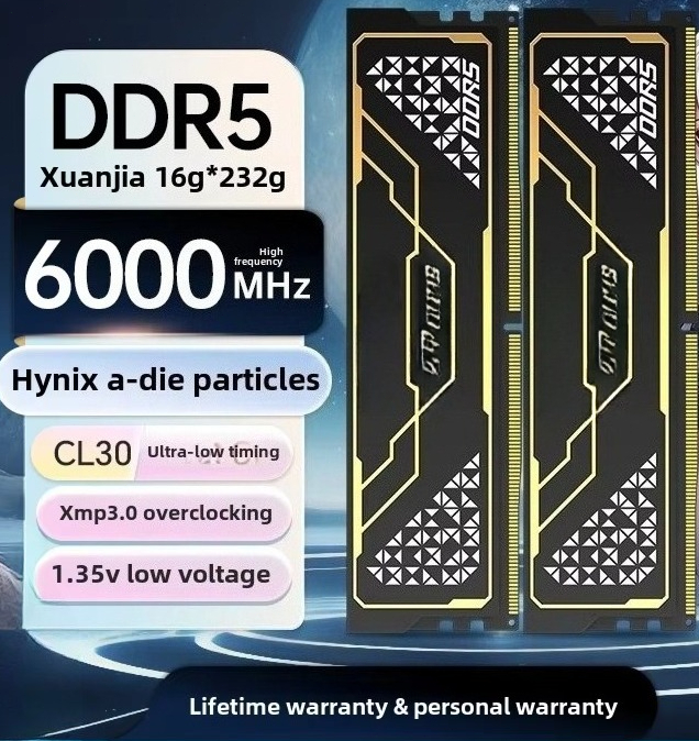 Ddr5 16Gb 6000Mhz - 16GB DDR5 6000MHz Desktop-Arbeitsspeicher mit Gaming-Wärmeableiter