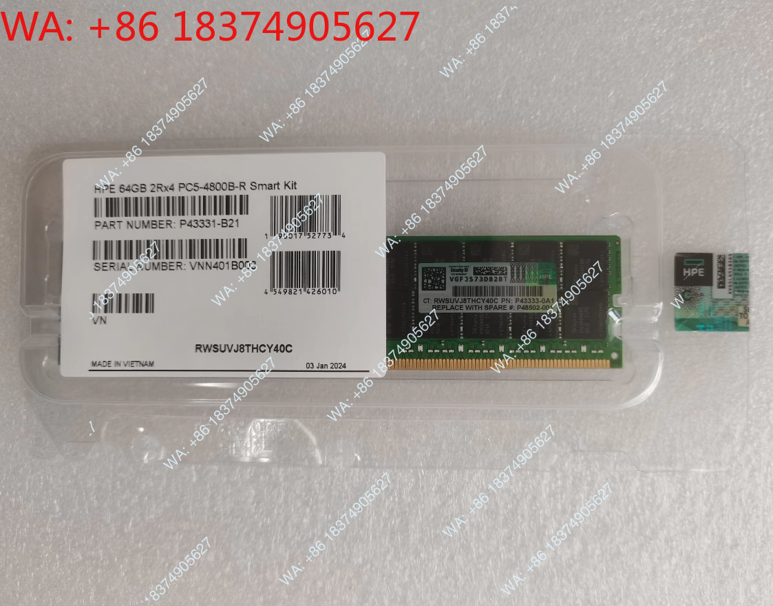 Ddr5 64Gb - P43331-B21 P43333-0A1 HPE 64GB 2Rx4 DDR5