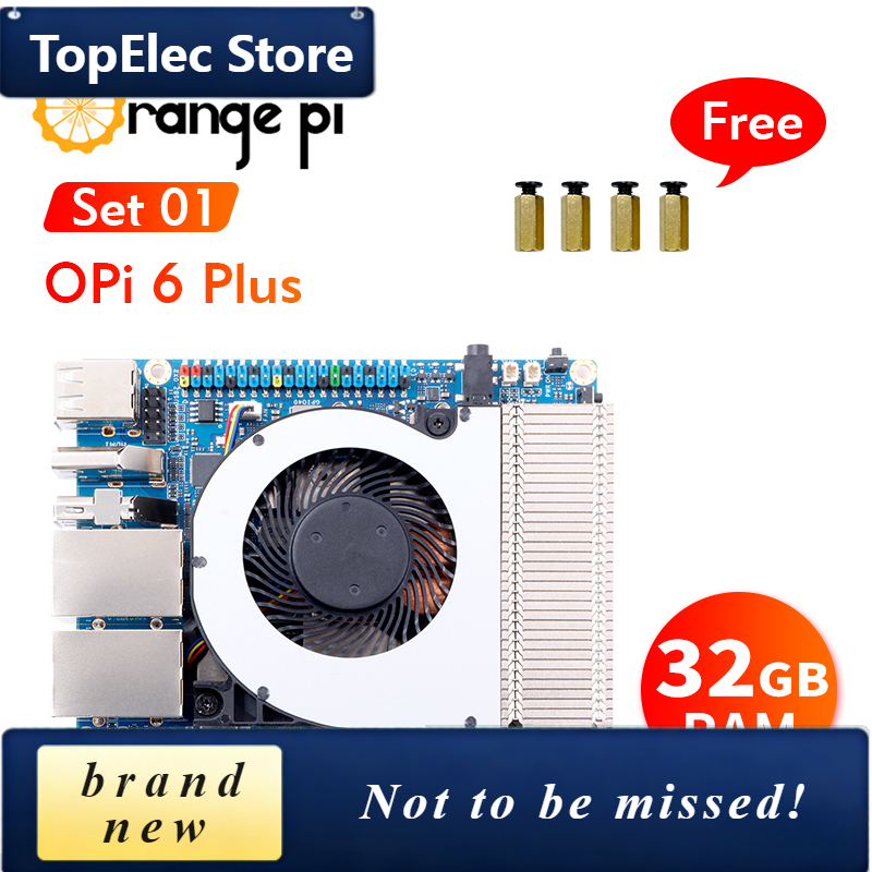Ddr5 32Gb - TopElec Orange Pi 6 Plus+Kühler 32GB