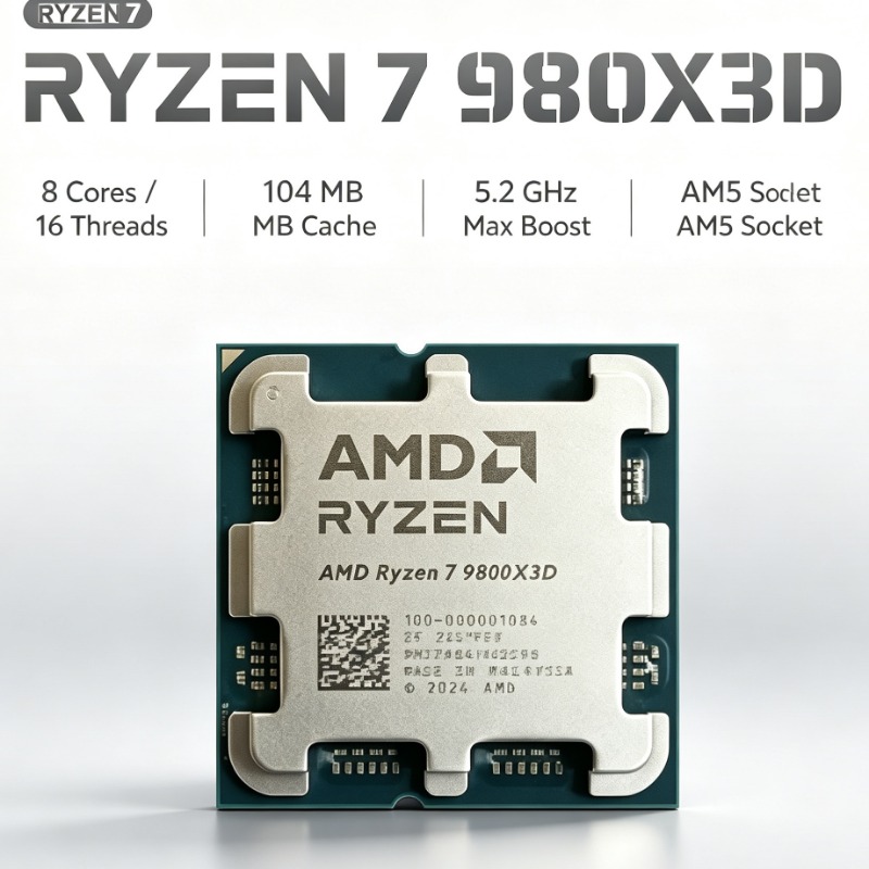 AMD Ryzen7 9800X3D Desktop-Pro – Ddr5 Memory Bewertung und Preis
