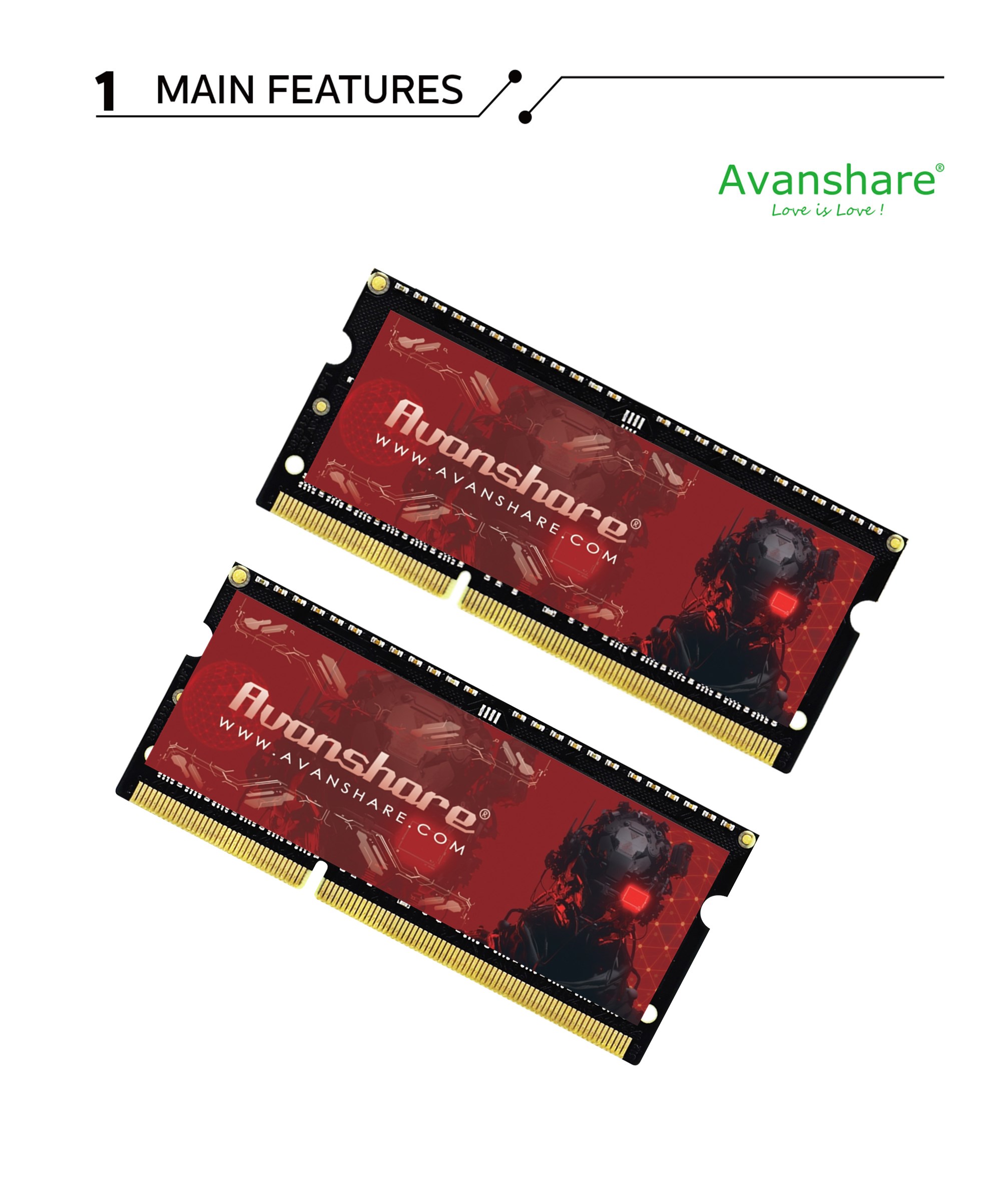 Avanshare RAM-Speicher DDR5 DD – Ddr5 4800Mhz Bewertung und Preis