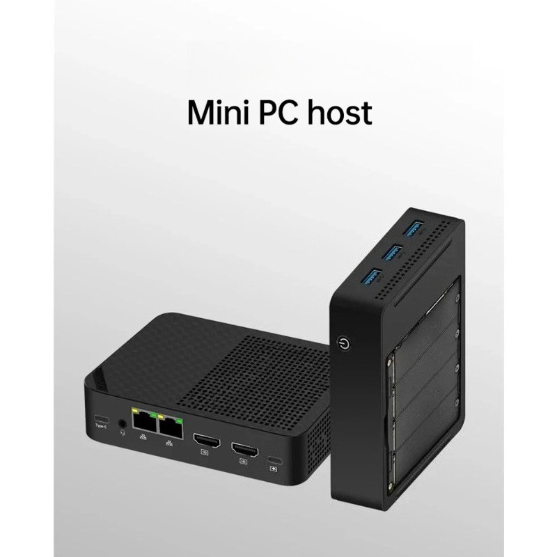 N150 4-Bay NAS Mini-PC 4*M.2 N – Ddr5 64Gb Bewertung und Preis